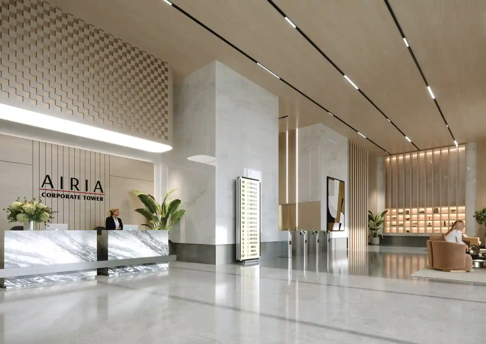 Reach Airia Corporate Tower Exterior